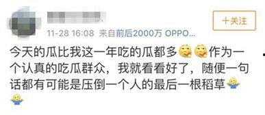 吃瓜专用用语娱乐圈,吃瓜群众围观大戏连连